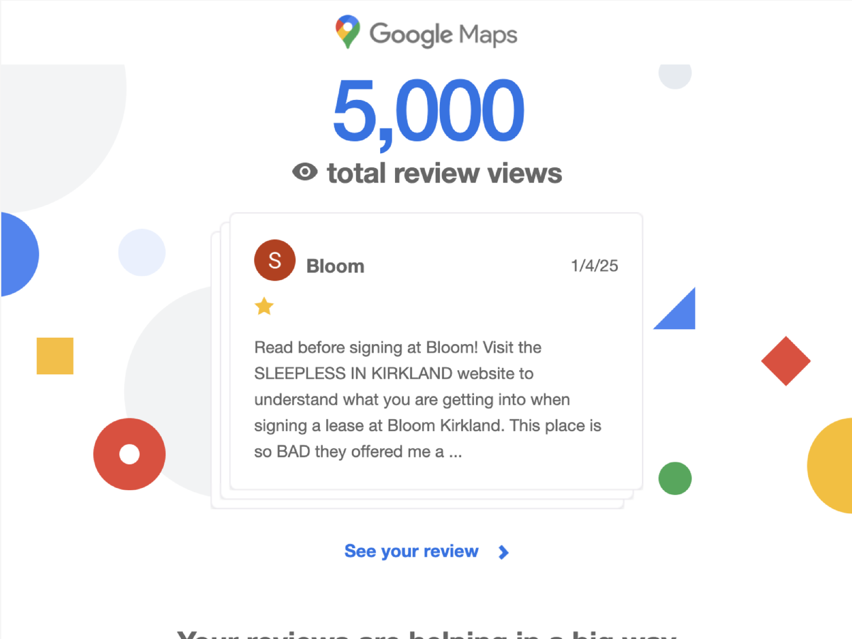 Over 5000 views in 12 months.